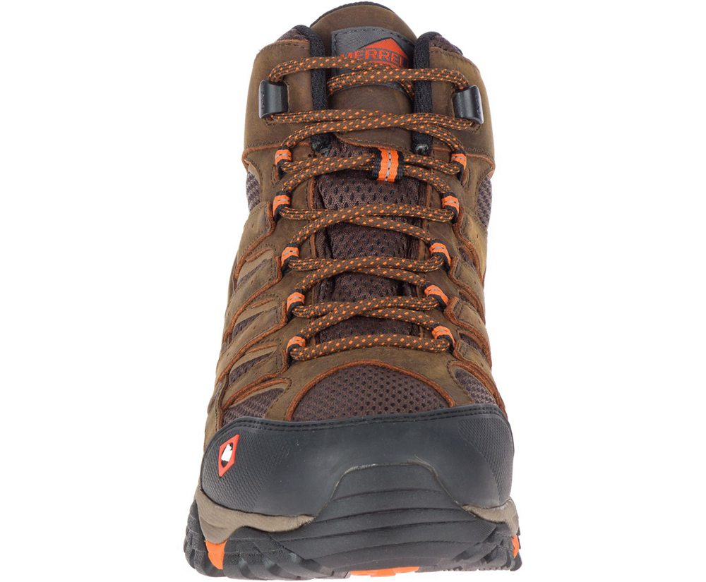 Merrell Støvler Herre - Moab Vertex Mid Waterproof Sr - Brune - NXF390426